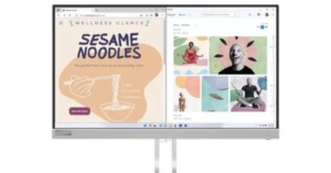 Màn hình LCD Lenovo L22i-40 ( 67AEKACBVN ) | Cloud Grey | 21.5 inch FHD | IPS | 75Hz | HDMI | VGA | 3 Yrs