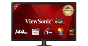 Màn hình Viewsonic VX2458-P-MHD | 23.6 inch FHD | TN | 144Hz | 1 ms | 250nits | HDMI DP |FreeSync | Loa