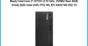 Máy tính để bàn Lenovo ThinkCentre M70t Gen 3 TWR (11TA0014VA)Black Intel Core i7-12700