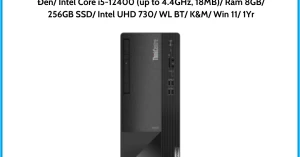 Máy tính để bàn LENOVO ThinkCentre neo 50s (11T0004UVN) Đen Intel Core i5-12400