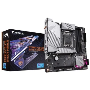 Mainboard GIGABYTE AORUS B760M A ELITE AX DDR4 ( WIFI - Bluetooth )