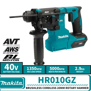Máy khoan bê tông dùng pin 40V Makita HR010GZ (Chưa Pin & Sạc)