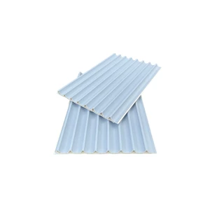 Tấm Ốp Lam Sóng SA 40 Lam nhựa giả gỗ giá rẻ ốp tường, trần