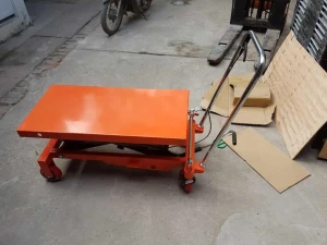 Xe nâng mặt bàn tải trọng 1000kg Model WP1000