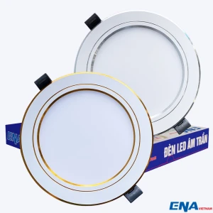 Đèn LED âm trần tròn 12W phi135 Trắng, Vàng, Trung tính mẫu ATI