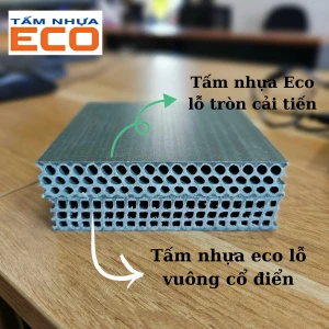 Tấm nhựa Eco 1,22 x 2,44 x 17mm - Tấm nhựa Eco