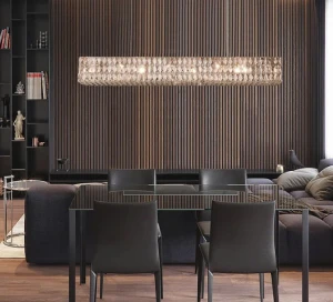 Đèn chùm pha lê HTPL-74 80cm