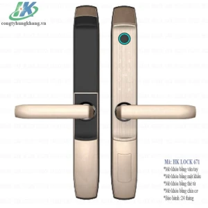 Khóa cửa thông minh chuyên dùng cho khung nhôm khung nhựa