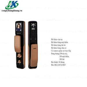 Khóa cửa thông minh có camera giám sát