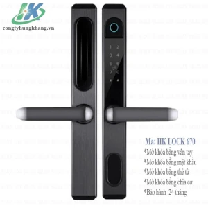 Khóa cửa thông minh nhôm hệ, nhôm Window cho cửa lùa