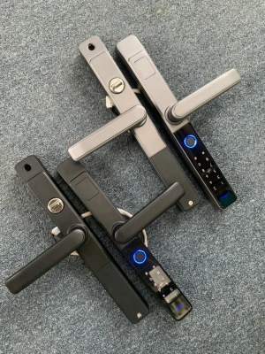 Khóa cửa thông minh nhôm hệ, nhôm Window HK 673