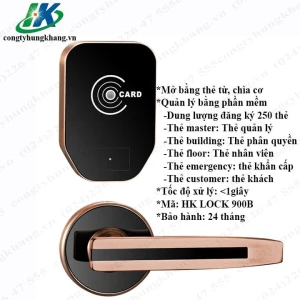 Khóa thẻ từ khách sạn dùng phần mềm quản lý