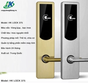 Khóa thẻ từ khách sạn HK LOCK 375