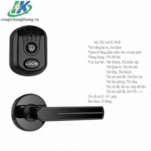 Khóa thẻ từ khách sạn Inox cao cấp HK LOCK 903B