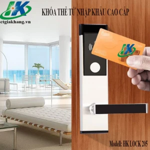 Khóa thẻ từ khách sạn nhập khẩu HK LOCK 205
