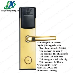 Khóa thẻ từ, Khóa khách sạn lắp hộ gia đình