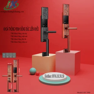 Khóa thông minh đồng nguyên chất cho biệt thự, căn hộ cao cấp