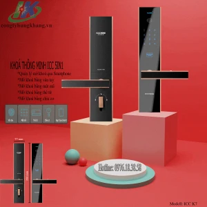 Khóa thông minh kết nối điện thoại ICC K7