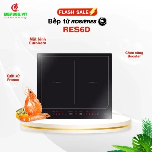 Bếp từ đa điểm Rosieres RES6D lắp âm