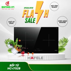 Bếp từ đôi Hafele HC-I752B 536.61.787 lắp âm
