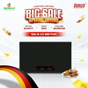 Bếp từ đôi Lorca LCI 999 Plus lắp âm