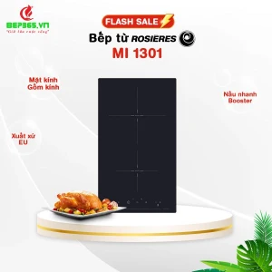 Bếp từ đôi Rosieres MI 1301 lắp âm
