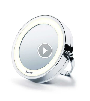 Gương trang điểm 2 mặt đèn LED gắn tường Beurer BS59