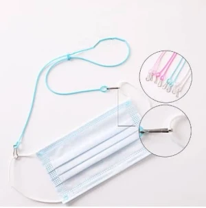 Dây đeo khẩu trang silicon co giãn phong cách Hàn Quốc nhiều màu trơn đẹp