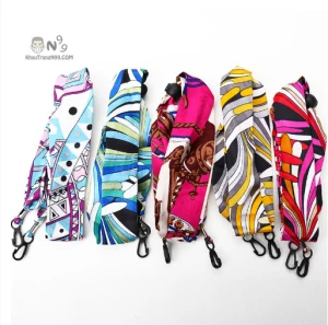 Dây đeo khẩu trang vải lụa cao cấp - chống nhiễm khuẩn khẩu trang, cất khẩu trang tiện lợi - Khẩu trang n99