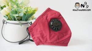 Khẩu trang chống bụi Air Pollution Mask Red