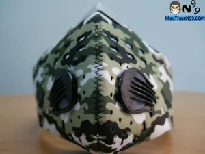 Khẩu trang chống bụi mịn pm2.5 N99 Rằn Ri - Khẩu trang n99