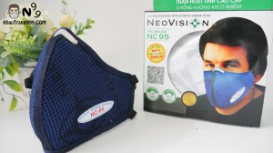 Khẩu trang than hoạt tính NeoMask NC95 - Khử mùi và lọc bụi mịn cao cấp - Khẩu trang n99