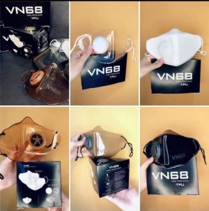 Khẩu trang Trong Suốt nhựa dẻo Y Tế TPU VN68