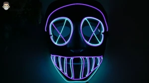 Mặt nạ hóa trang đẹp - Mặt Cười - Khẩu trang n99