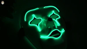 Mặt nạ hóa trang Halloween - Hề buồn - Khẩu trang n99