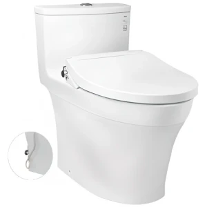 Bồn cầu TOTO MS885DE2 nắp rửa - Bàn cầu tự rửa cơ - Tuấn Đức