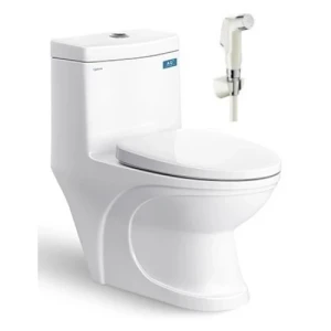 Bồn cầu Viglacera V39 nắp 37 VG826 - Xí bệt bàn cầu vệ sinh 1 khối xả nhấn