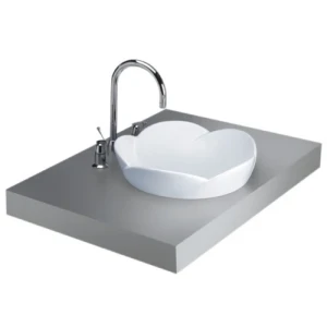 Chậu Rửa Mặt Lavabo COTTO C0240 Julia Bán Âm Bàn