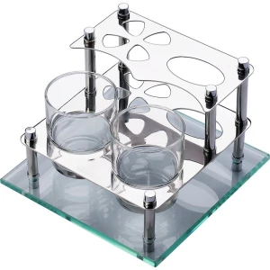 KỆ ĐỂ LY INOX 304 KL300