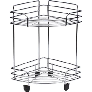 KỆ GÓC DÂY INOX HAI TẦNG BN640