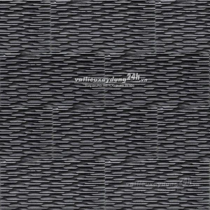 Đá răng lược đen 10x20 cm