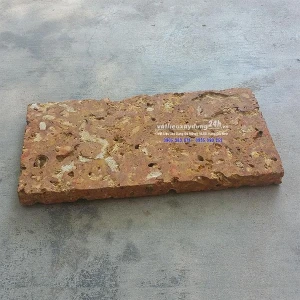 Đá tổ ong đỏ 15x30 cm