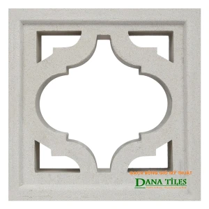 Gạch bông gió DanaTiles D013 màu trắng