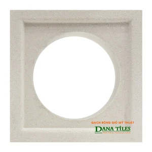 Gạch bông gió DanaTiles D06 màu trắng