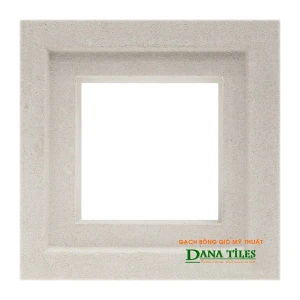 Gạch bông gió DanaTiles D07 màu trắng