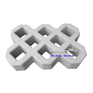 Gạch trồng cỏ 8 lỗ bóng