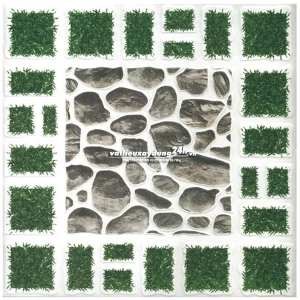 Gạch Viglacera lát sân vườn S1401