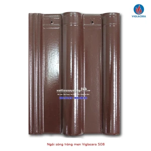 Ngói sóng tráng men Viglacera S08