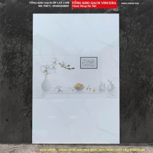 Bộ gạch ốp tường Vincera trắng vân 30x60 82601- 82602 Loại 1