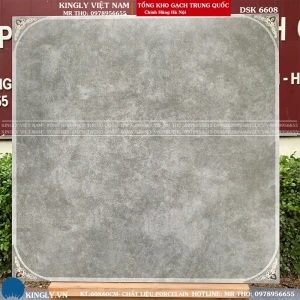 Gạch giả cổ lát nền 60x60 Trung Quốc 6608 Loại ƯU